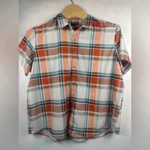 Eddie Bauer Shirt Men’s‎ 2XL Plaid Short Sleeves
